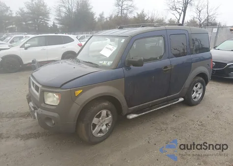 2003 Honda Element Ex z USA, uszkodzony, nr VIN 5J6YH285X3L011463